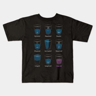 Glass of Water Kids T-Shirt